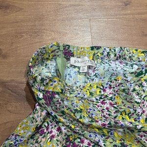 philosophy floral maxi skirt